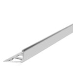 Varilla en L para Piso Atrim 10 mm Acero Inoxidable  Brillante