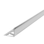 Varilla en L para Piso Atrim 12.5 mm Acero Inoxidable  Brillante