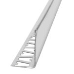 Varilla en L para Piso Atrim 25.4 mm Acero Inoxidable  Esmerilado