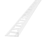 Varilla en L Súper Slim Atrim 8 mm Aluminio Blanco