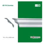 Moldura Atenneas AT-76 76x76 mm Poliestireno