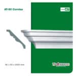 Moldura Atenneas AT-90 90x90 mm Poliestireno