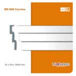 Moldura Atenneas Bliss BR-90N 90x25 mm Poliestireno