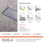 Desagüe Lineal Atrim Aqua Clásico 30 cm Acero Inoxidable Mate - Imagen 4