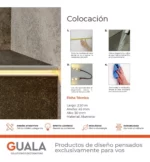 Protector de Escalón Grada LED Lumière Atrim 10 mm Aluminio Anodizado - Imagen 2