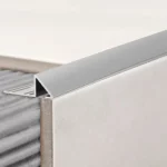 Guardacanto Prisma Atrim 10 mm Aluminio Cromo Mate - Imagen 2