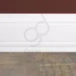 Guardasillas moldurado Atenneas 7.5 cm MDF Prepintado Blanco - Imagen 4