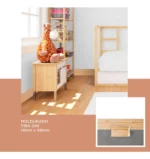 Zócalo de Pino Kflooring Moldurado 69 mm Natural - Imagen 5