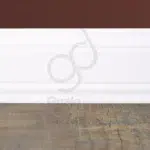 Guardasillas Moldurado Atenneas 8.7 cm MDF Prepintado Blanco - Imagen 4