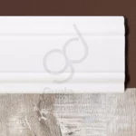 Guardasillas Moldurado Atenneas 8.7 cm MDF Prepintado Blanco - Imagen 3