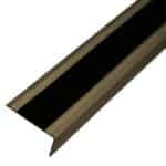 Ángulo Antideslizante 45x20 mm Aluminio Anodizado Champagne Tira 2 m