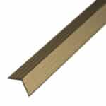 Ángulo Cantonera 15x15 mm Aluminio Anodizado Champagne Tira 2 m