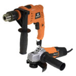 Pack Amoladora y Taladro Daewoo 550 W 11000 rpm