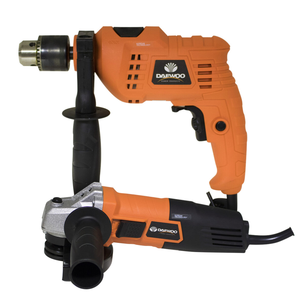 Pack Amoladora y Taladro Daewoo 550 W 11000 rpm - Imagen 3