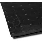 Piso de Goma Moneda Negro 1.2mm x m² - Imagen 2