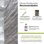 Piedra Flexible Natural 61x122 cm Gris Evora Piedrafina Pack x10 - Imagen 3