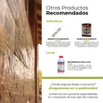 Piedra Flexible Mármol 61x122 cm Bosque Piedrafina Pack x10 - Imagen 3