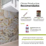 Piedra Flexible Natural 61x122 cm Arenisca Piedrafina Pack x10 - Imagen 3