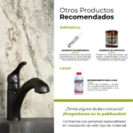 Piedra Flexible Natural 61x122 cm Otoño Blanco Piedrafina Pack x10 - Imagen 3