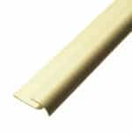 Nariz de Escalón para Piso Vinílico Aluminio Anodizado Oro Tira 2 m