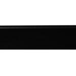 Zócalo Atenneas 60 mm MDF Foliado Negro Mate Tira 2.75 m - Imagen 3