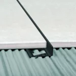 Varilla en L Atrim para piso y pared 12mm Aluminio Carbón - Imagen 2