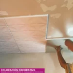 Placa Cielorraso Desmontable EPS Trébol 60x60 cm Blanco - Imagen 3