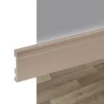 Zócalo de EPS Atrim Extra Line 100 mm PVC Visón Mate