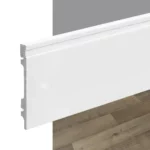 Zócalo de EPS Atrim Maxi Line 150 mm PVC Blanco Mate