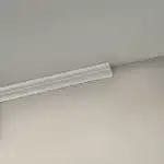 Moldura Decorativa 35x35 mm EPS Blanco Tira 2 m