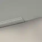 Moldura Contemporánea 15x75 mm EPS Blanco Tira 2 m