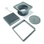 Desagüe para Pileta de Patio Atrim 2 en 1 Acero Inoxidable Mate - Imagen 2