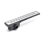 Desagüe Lineal Atrim Rio Wave 45 cm ABS y Acero Inoxidable Sin Acople