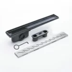 Desagüe Lineal Atrim Rio Wave 45 cm ABS y Acero Inoxidable Sin Acople - Imagen 2