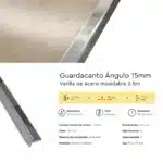 Perfil Ángulo Frigg Kronos 15mm Varilla de Acero Inoxidable 2.5m - Imagen 4