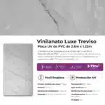 Revestimiento Pared Lifewall Vinilanato Luxe Treviso PVC UV Simil Mármol 122x260cm - Imagen 5