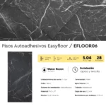 Piso Vinílico Autoadhesivo Easyfloor Nerco 1.5 mm LVT Tránsito Residencial Frigg 5.04m² - Imagen 6