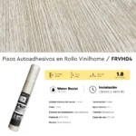Piso Vinílico Autoadhesivo en Rollo Vinilhome Paris 1.5 mm LVT Tránsito Residencial Frigg 1.8m² - Imagen 8