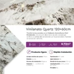 Vinilanato Decorativo Autoadhesivo 60x120 Placa de Grava - Imagen 5