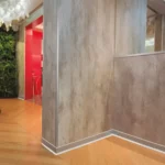 Zócalo de Aluminio Atrim Slim 60 mm Plata Esmerilado - Imagen 3