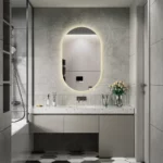 Espejo LED Rectangular Brio Pastilla Vertical MirrorOn 100x60 cm Luz Cálida - Imagen 4