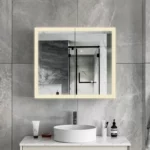Botiquin para baño con Espejo LED Clas MirrorOn 80x70 cm Luz Cálida