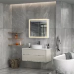 Botiquin para baño con Espejo LED Clas MirrorOn 80x70 cm Luz Cálida - Imagen 3
