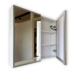 Botiquin para baño con Espejo LED Clas MirrorOn 80x70 cm Luz Cálida - Imagen 5