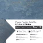 Piedra Flexible Natural 61x122 cm California Piedrafina Pack x10 - Imagen 3