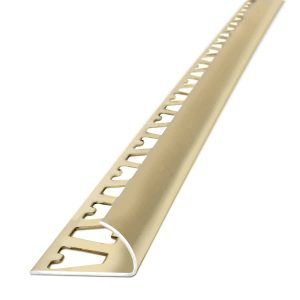 Guardacanto Arco Atrim 12 mm Aluminio Oro Brillante 2.5 m