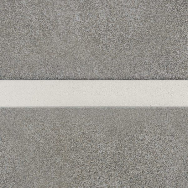 Listello Luxor Stone Collection Atrim 20 mm Aluminio Arena Mate