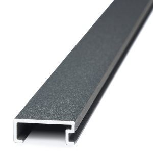 Listello Luxor Stone Collection Atrim 20 mm Aluminio Concreto Mate 2.45 m