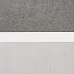 Listello Luxor Stone Collection Atrim 20 mm Aluminio Marfil Mate