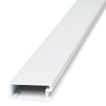 Listello Luxor Stone Collection Atrim 20 mm Aluminio Tiza Mate 2.45 m